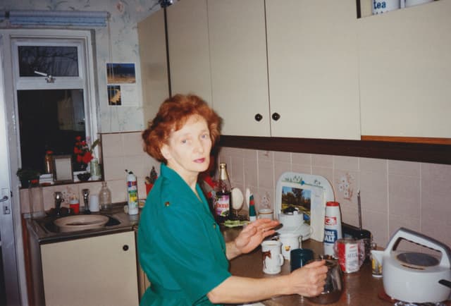 Gill in the kitchen